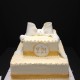Wedding Cake With Gold