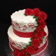 Red Rose Two Tier