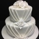 Classic All White Bejeweled