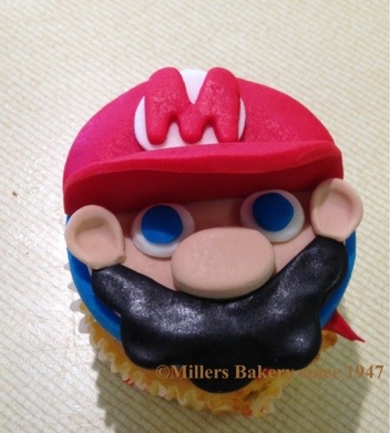 Mario Cupcake