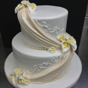 Two tier Wedding with Swags