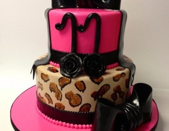 Turning 11 Was Never So Cool With This Two Tier Hot Pink Leopard Print With Shiny Oversized Bow On Top You May Also Like