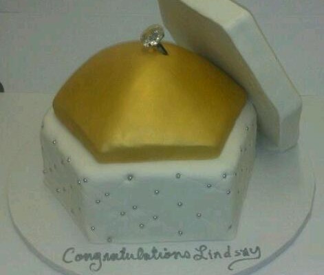 Engagement Ring Pillow Box