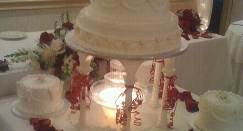 7 Piece Wedding Cake