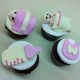 Baby shower cupcakes