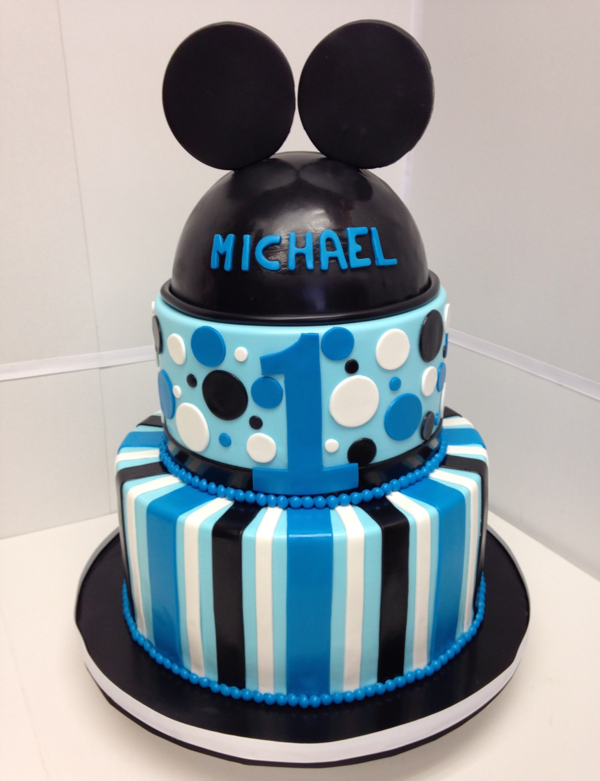 Disney Mickey Mouse Navy Blue Birthday Cake Smash Prop Party Outfit – Roo's  Cake-Smash Designs