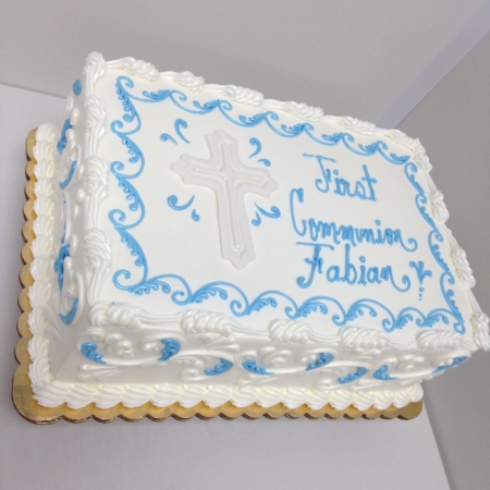 Custom Communion And Baptism Cakes – Millers Bakery