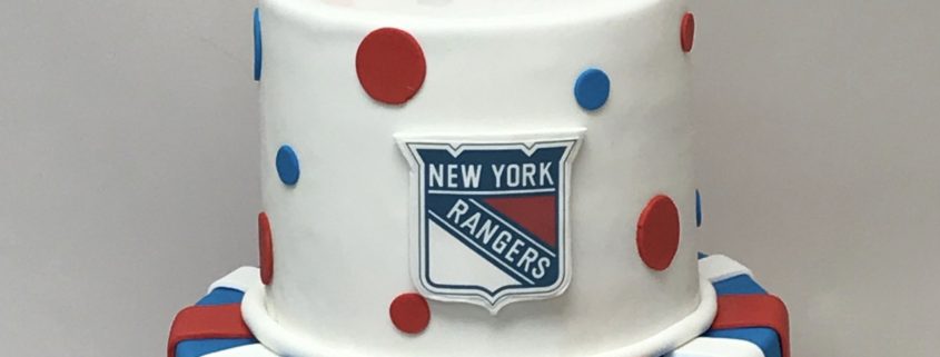 New York Rangers Birthday Cake